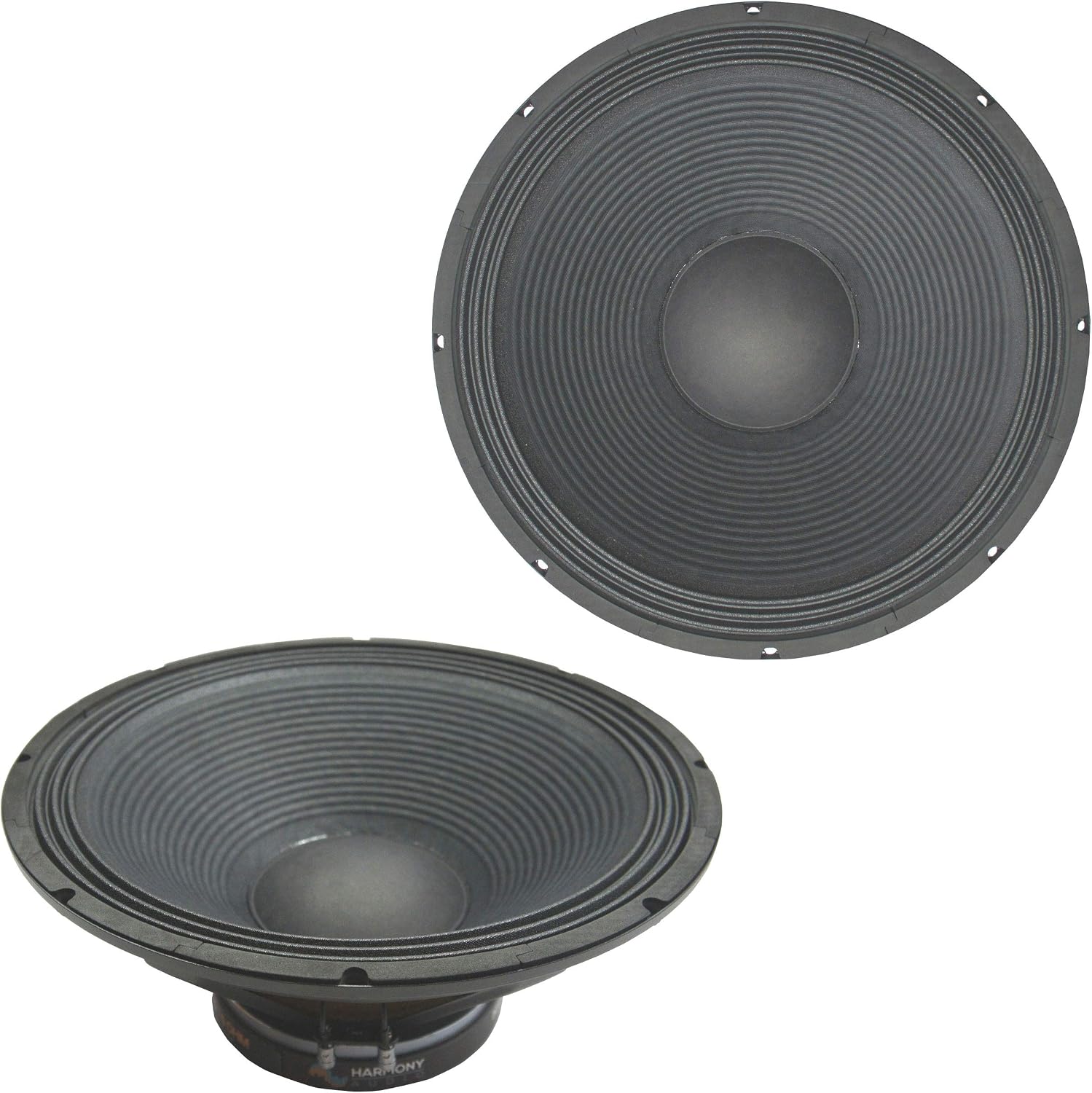 Harmony Audio 2X HA-P18LS16 Replacement 18' PA 1600W Subwoofer/Speaker 16 Ohm Woofer