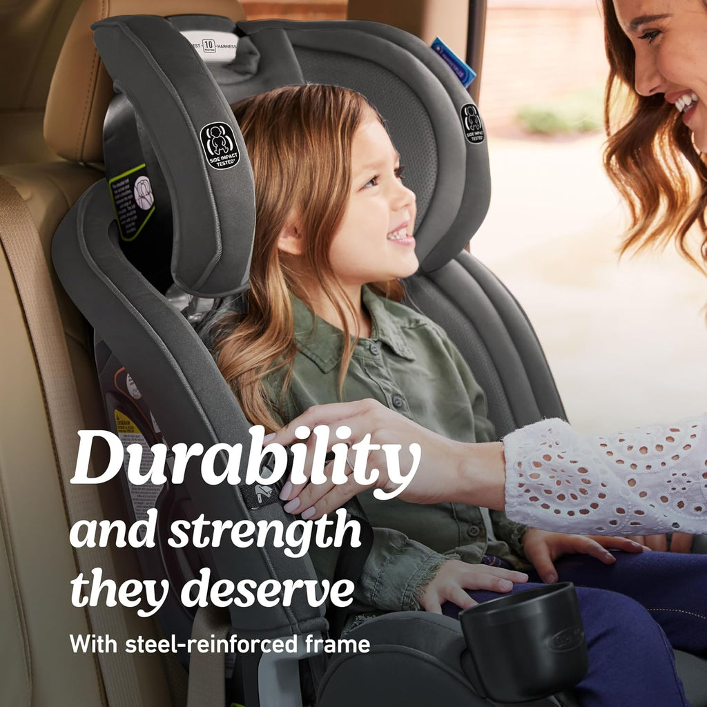 Graco® SlimFit3 LX 3-in-1 Slim Car Seat, Rear Facing, Forward Facing to Highback Booster Car Seat, Katrina