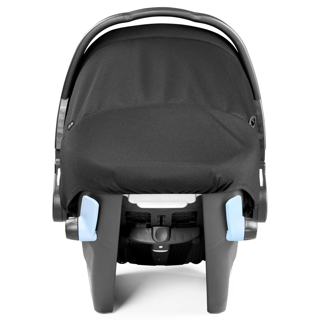 Peg Perego Primo Viaggio - Rear Facing Infant Car Seat - for Babies 4 to 30 lbs - Made in Italy - True Black (Black)