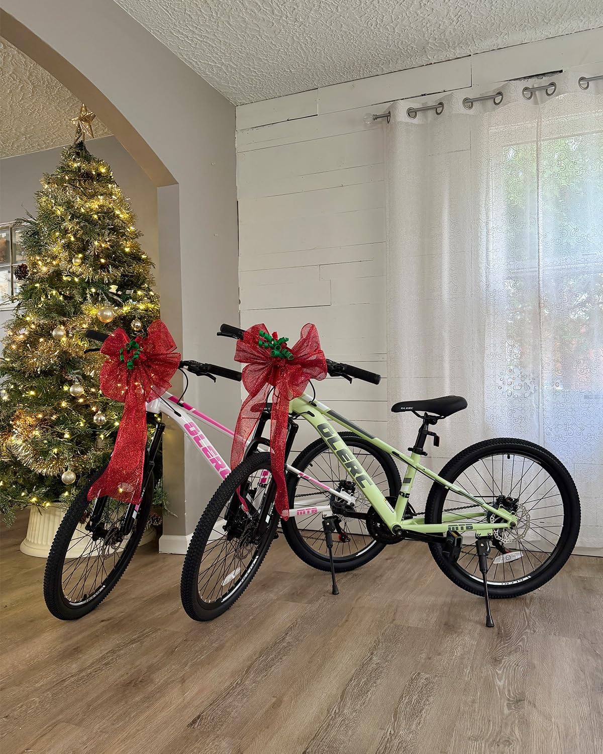 Glerc 20 24 Inch Kids Bike, Kids Mountain Bike for Boys and Girls Ages 6-15, 21-Speed Skyline Bicycle with Front Suspension and Disc Brakes, Multiple Colors
