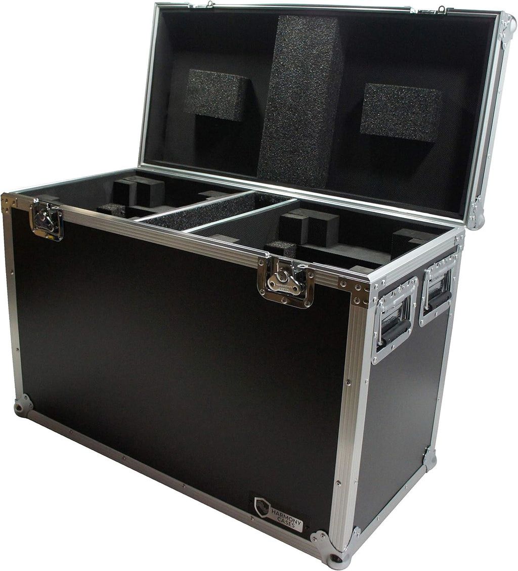Harmony Audio Cases HC2CH140SR Flight Case Compatible with Chauvet Intimidator Hybrid 140SR x 2