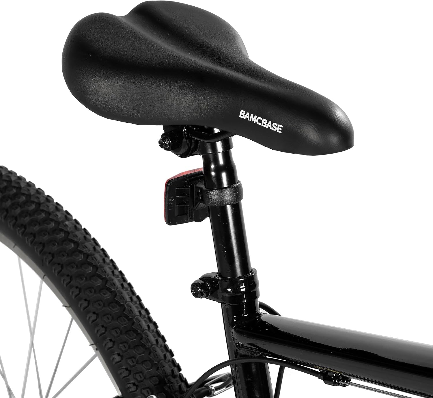 HILAND 26 27 Inch Mountain Bike, Mens Womens MTB with 18 Speeds, High-Tensile Steel Frame, V Brake, Hardtail Bicycle for Adults