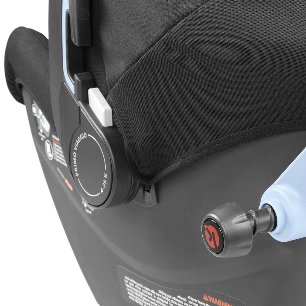 Peg Perego Primo Viaggio - Rear Facing Infant Car Seat - for Babies 4 to 30 lbs - Made in Italy - True Black (Black)