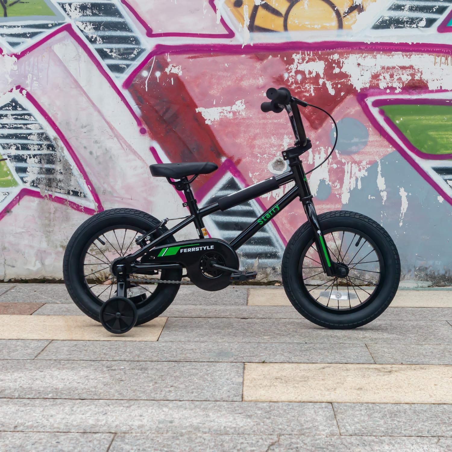 cubsala 12 14 16 18 Inch Kids Bike BMX Style Bicycle with Training Wheels Coaster Brake for 2-10 Years Old Toddlers Boys Girls Multiple Colors