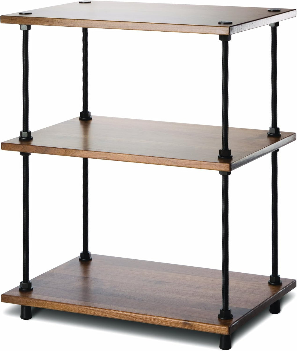Salamander Designs A3/W Archetype 3-Shelf Audio Stand (Walnut)