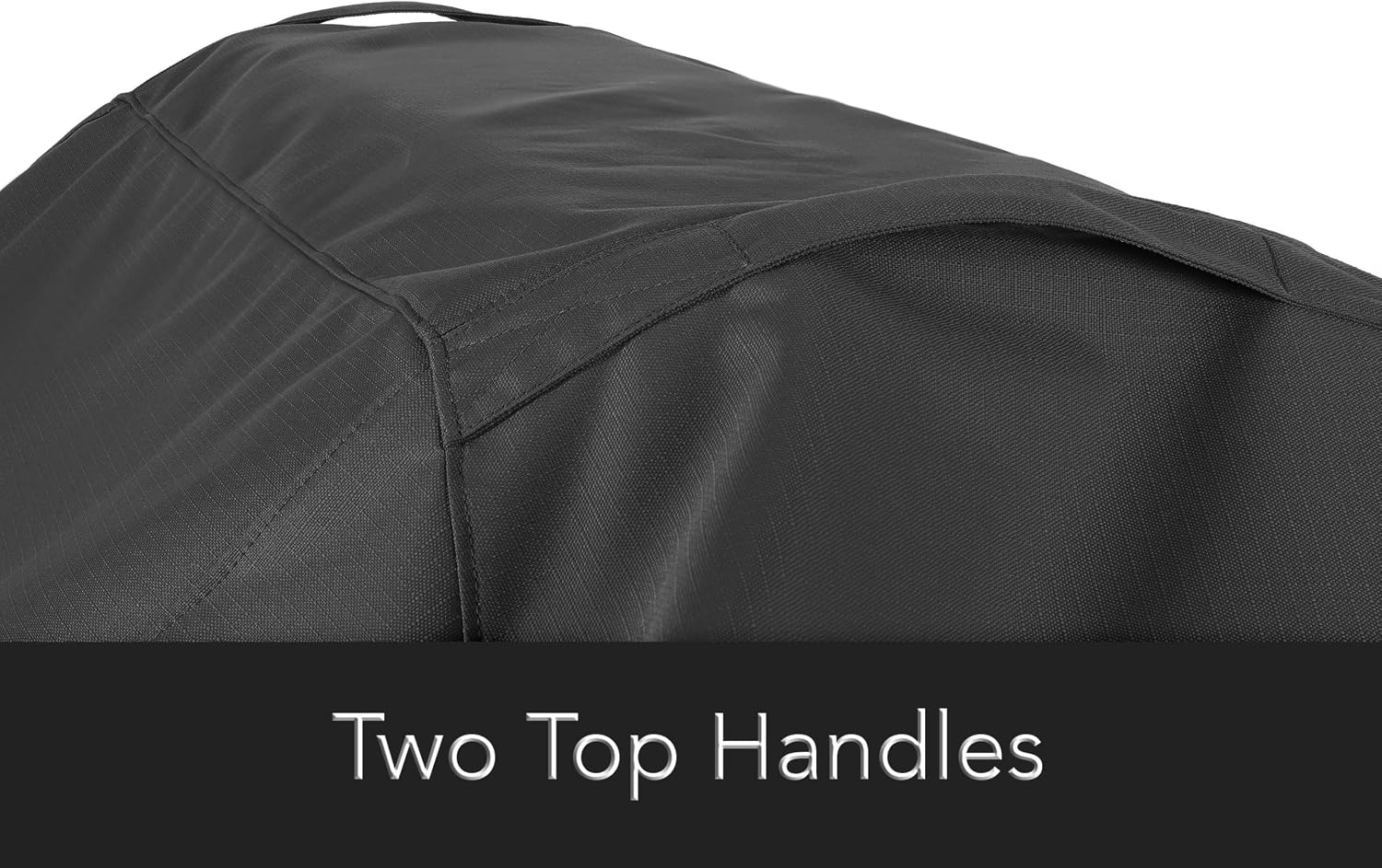 Covermates Island Grill Cover - Rip-Resistant Water-Resistant All-Weather Outdoor BBQ Cover with Mesh Vents, Heavy-Duty 600D Polyester Protection for Large Island Grills, 86 Inch, Ripstop Black