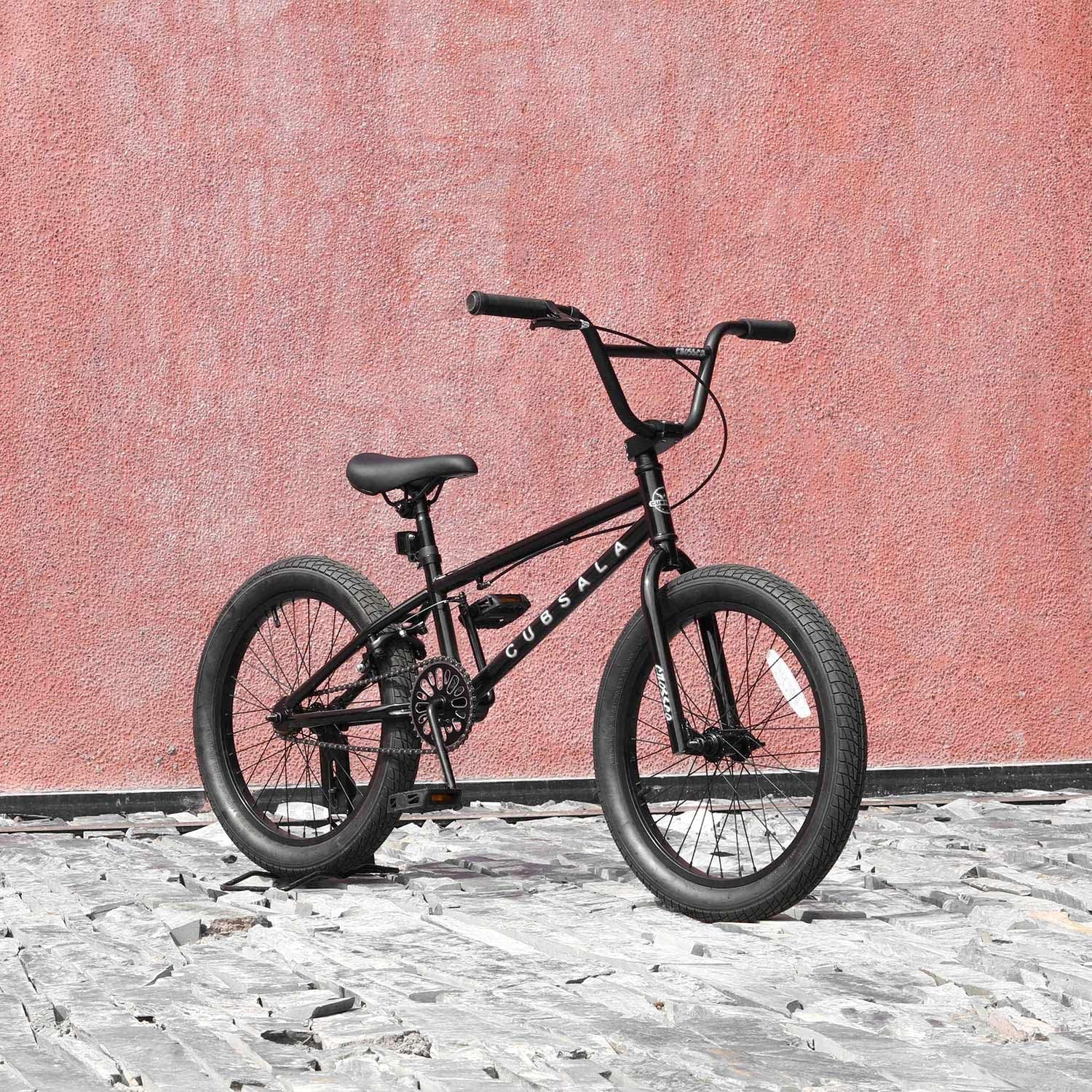 cubsala Freestyle BMX Bike, 18 20 Inch Kids Bicycle for 5-13 Years Old Kids and Beginner Level Rider, Multiple Colors