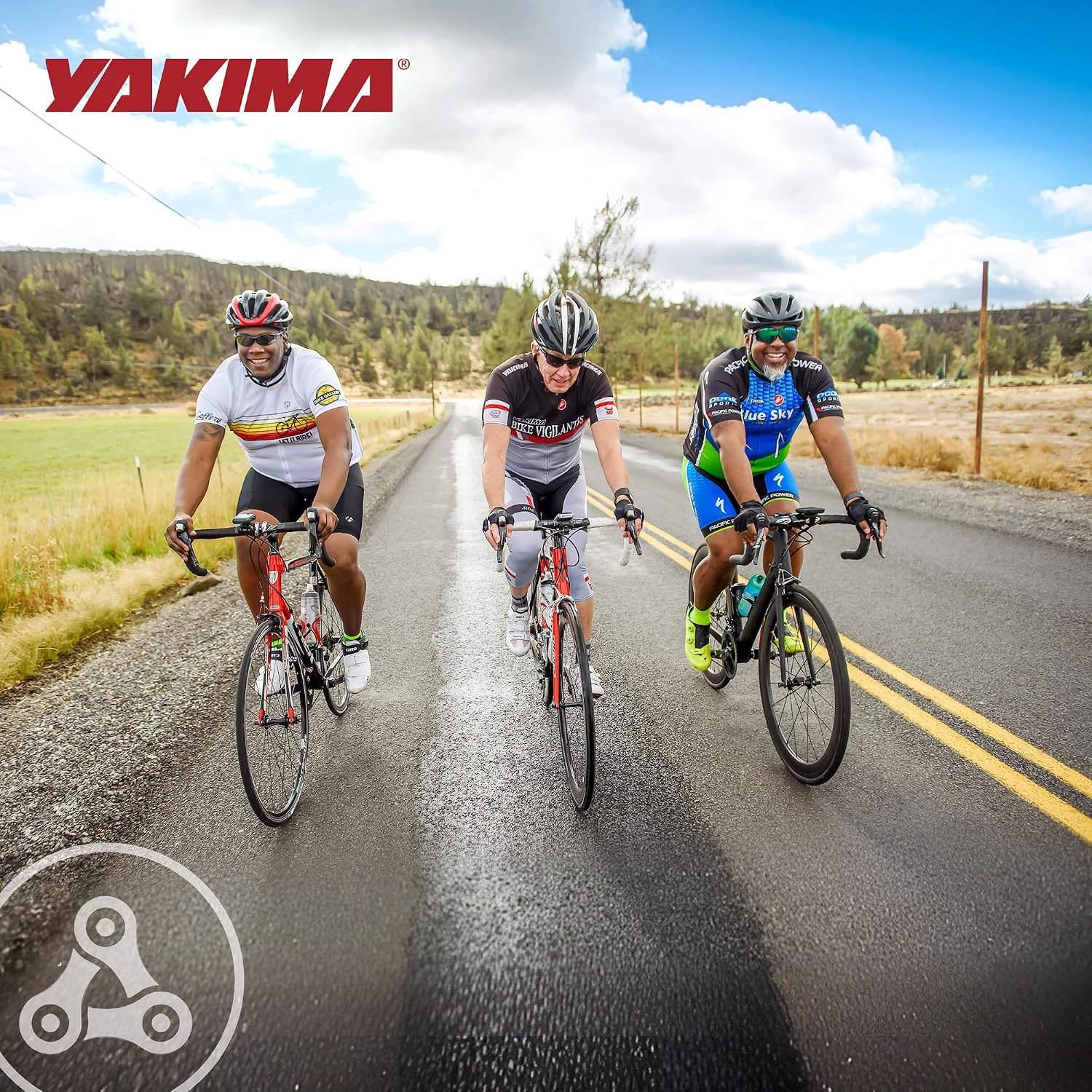 YAKIMA, DoubleDown 4 Tilting Hitch-Mounted Bike Rack for Cars, SUVs, Trucks and More, Fits 1.25' and 2' Hitches, Carries 4 Bikes