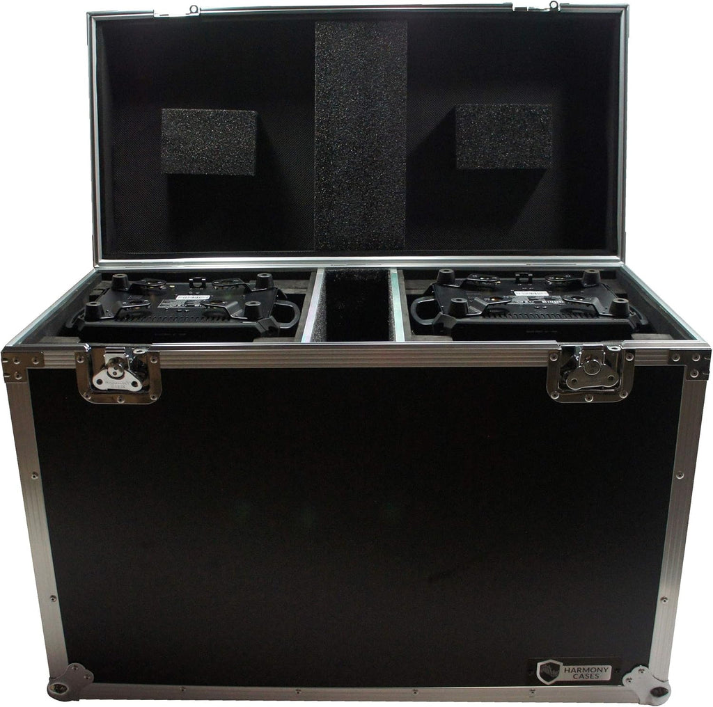Harmony Audio Cases HC2CH140SR Flight Case Compatible with Chauvet Intimidator Hybrid 140SR x 2