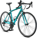 Schwinn Phocus 1.6 Disc Road Bike, 700c Bike for Men and Women, 16-Speed Road Bicycle, Lightweight Aluminum Frame, Alloy Carbon Fork, Disc Brakes, Aerodynamic Riding Position, Bikes for Adults