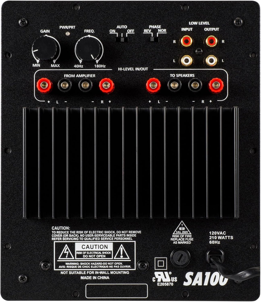 Dayton Audio SA100 100W Subwoofer Plate Amplifier