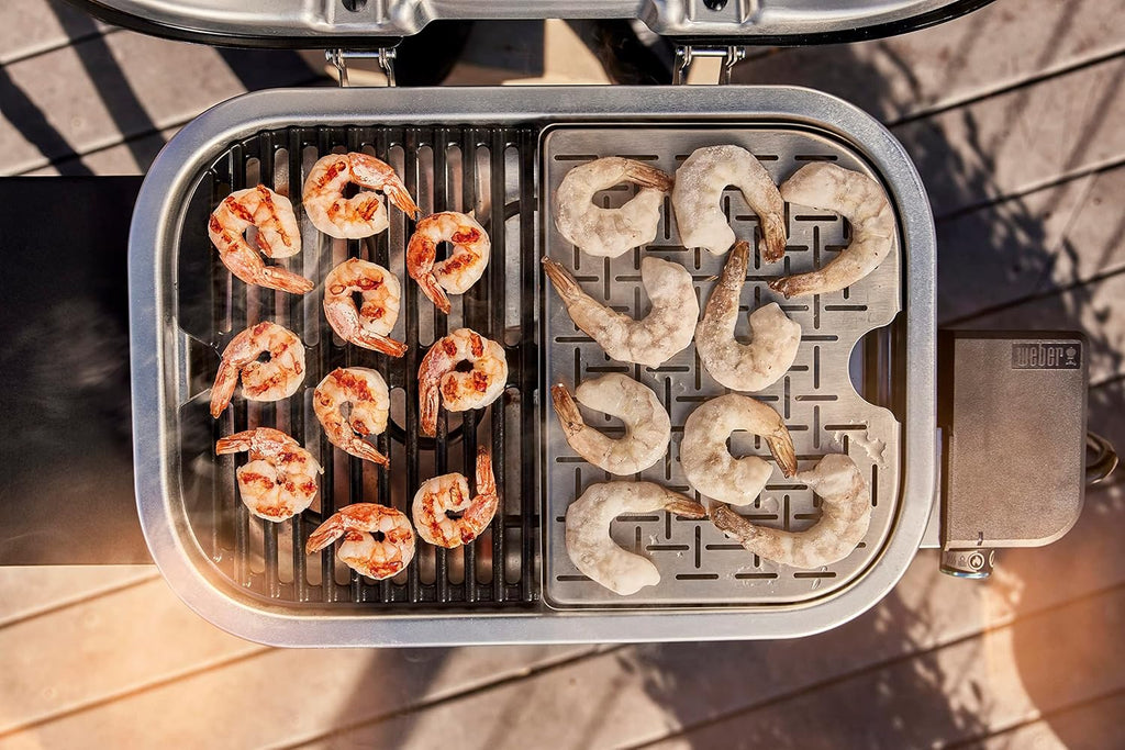 Weber Lumin Compact Outdoor Electric Barbecue Grill, Black - Great Small Spaces such as Patios, Balconies, and Decks, Portable and Convenient