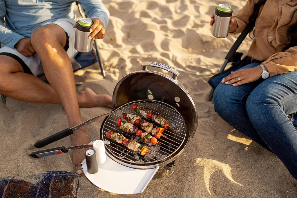 Magma C10-100 Beach Fire Charcoal Grill | Portable Beach BBQ | Compact Charcoal Grill | Outdoor Grill
