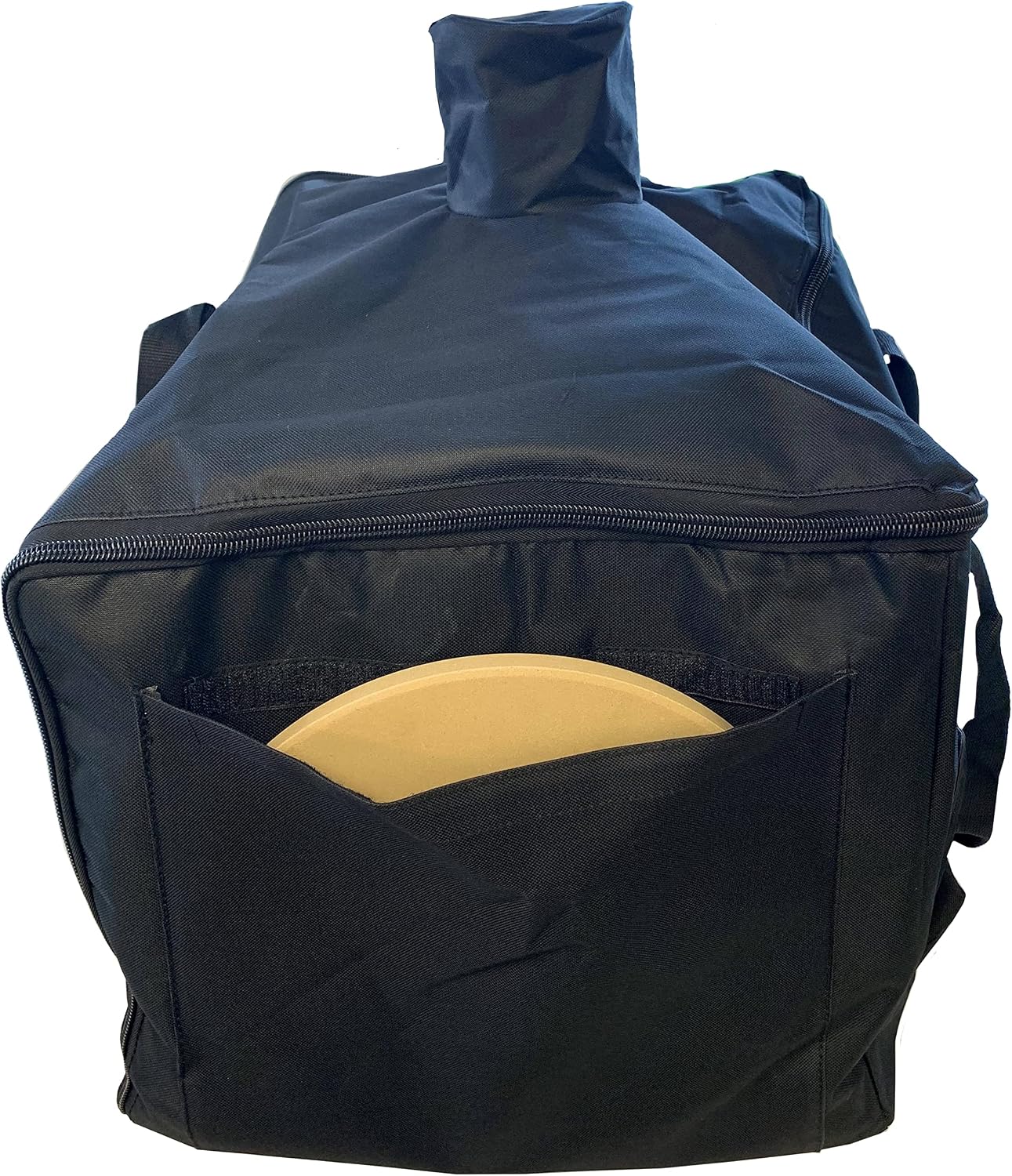 Mont Alpi MAPZ-SS Black Portable Outdoor Pizza Oven Waterproof Carry Bag Cover and Wine Holder - POCB