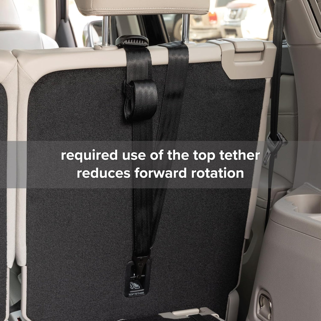 Diono LiteClik30 XT SafePlus Infant Car Seat and Base, Rear-Facing for Infants 4-30lbs, SafePlus Engineering, with Infant Insert, UPF 50+ Sunshade (Black Storm)