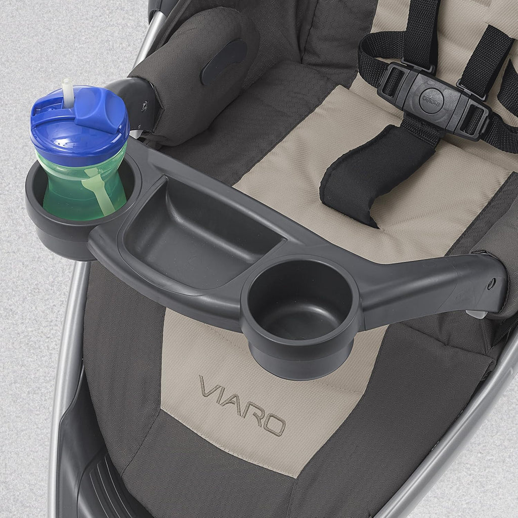 Chicco Viaro Travel System, Viaro Quick-Fold Stroller with KeyFit 30 Infant Car Seat and Base, Apex/Black